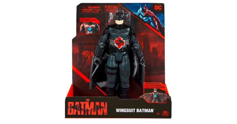 DC Comics The Batman Wingsuit játékfigura 30 cm – Spin Master Akció