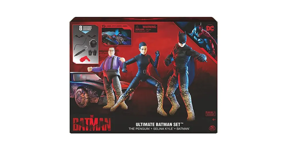 Kedvezményes ár DC Comics The Batman Ultimate játékszett 10 cm-es figurákkal – Spin Master