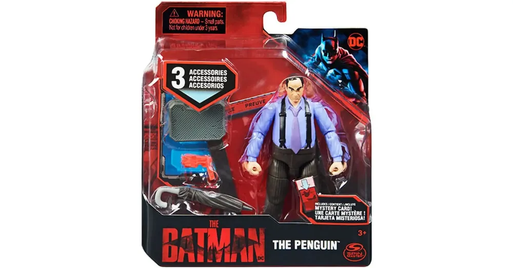 DC Comics The Batman Pingvin játékfigura kiegészítőkkel 10 cm – Spin Master Ne maradj le