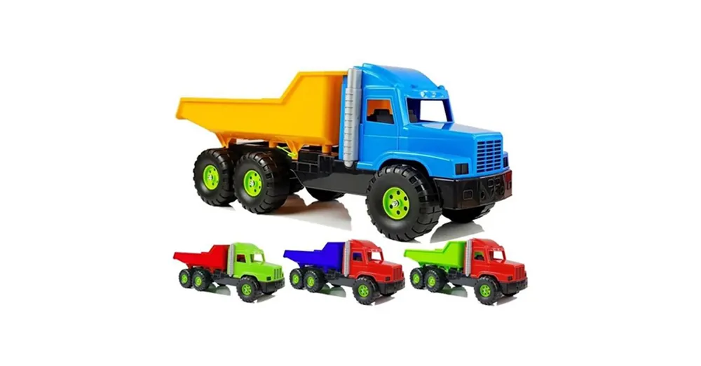 Biztonságos vásárlás Óriás dömper 75 cm – D-Toys