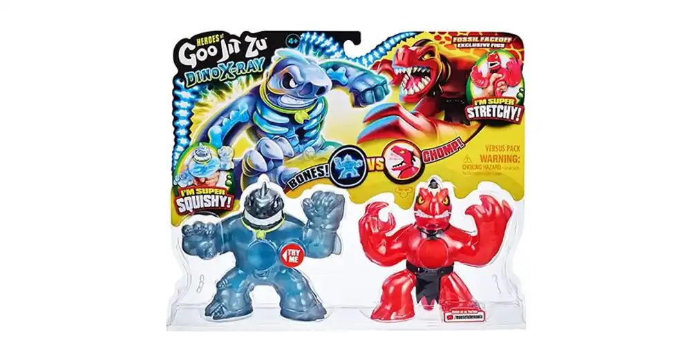 Vedd meg most Heroes of Goo Jit Zu Dino X-Ray Thrash vs Verapz játékfigura