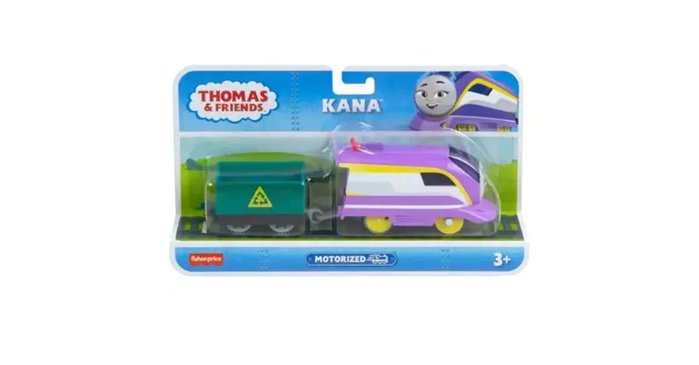 Thomas és barátai Kana motorizált mozdony rakománnyal – Mattel Biztonságos fizetés