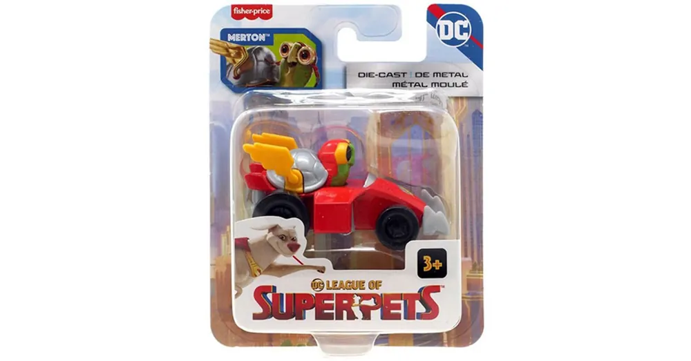 Fisher-Price Szuperállatok ligája Merton és járgánya – Mattel Outlet