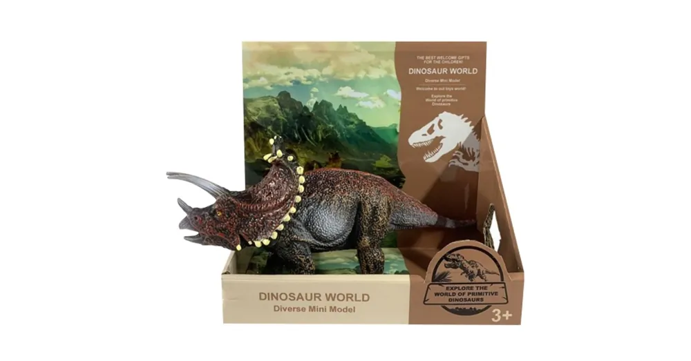 Végkiárusítás Dinosaur World Pentaceratops dinoszaurusz figura