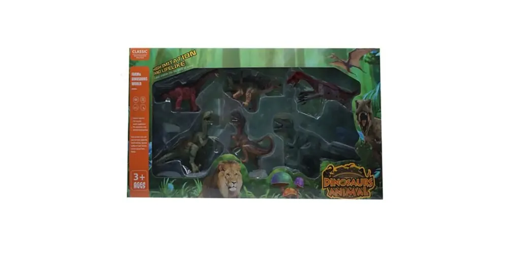 Dino World 6 db-os dinoszaurusz szett Azonnali szállítás