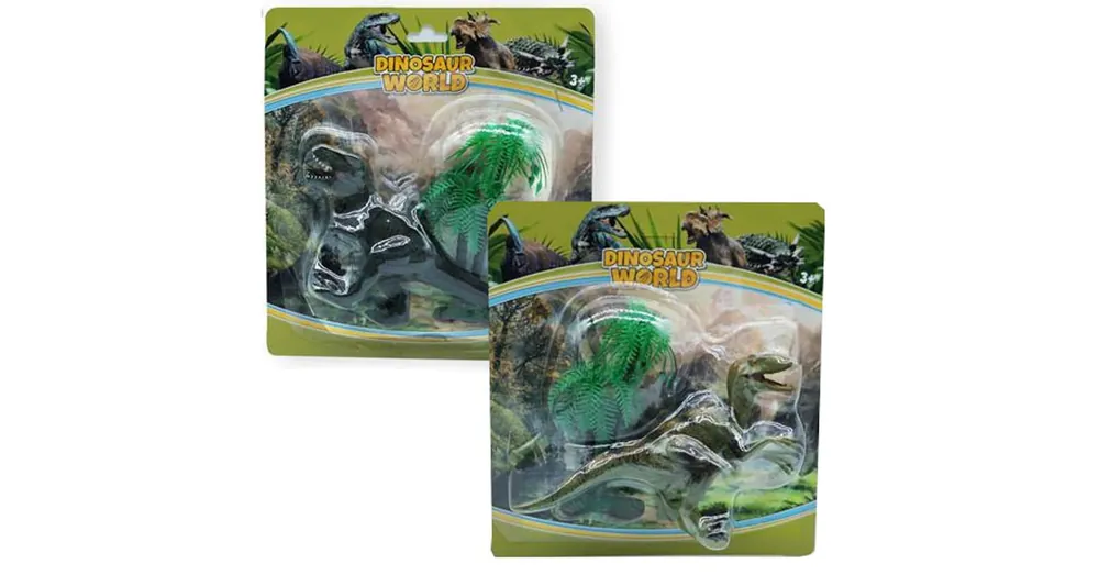 Dino World T-rex vagy Raptor figura fával Népszerű