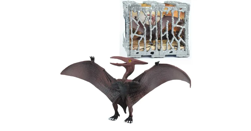 Vedd meg most Pterosaur figura ketrecben