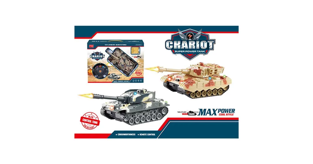 Chariot Super Tank távirányítós többféle változatban Biztonságos fizetés