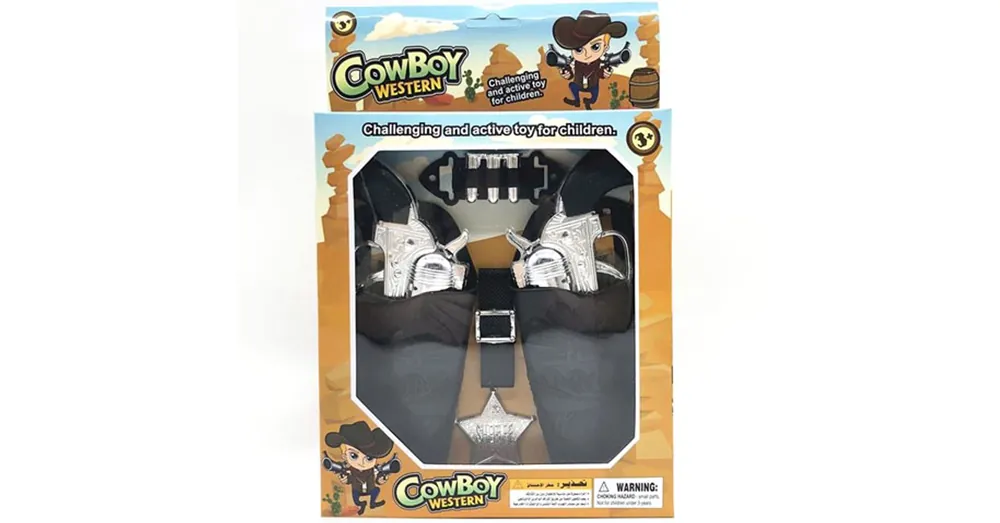 Bestseller Cowboy Western dupla pisztoly szett