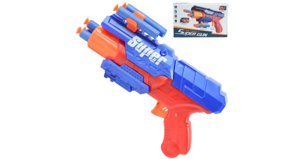 Super Gun szivacslövő fegyver Gyors szállítás