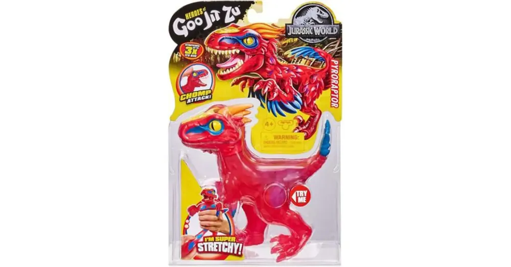 Heroes of Goo Jit Zu Jurassic World Pyroraptor játékfigura Vásárlói kedvenc