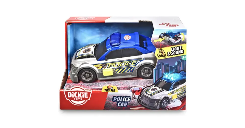 Rendőrautó fénnyel és hanggal 15 cm – Dickie Toys Kihagyhatatlan ajánlat
