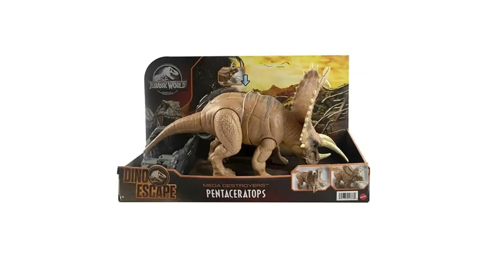 Csak ma Jurassic World 3 Veszedelmes Pentaceratops dinoszaurusz figura