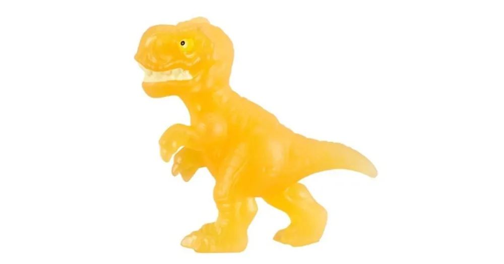 Expressz szállítás Heroes of Goo Jit Zu Minis Jurassic World borostyán színű T-Rex mini dinoszaurusz figura