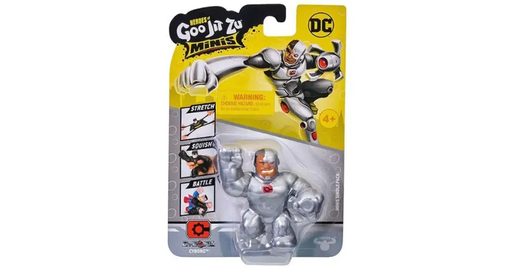 Expressz kézbesítés Heroes of Goo Jit Zu Minis DC Comics Cyborg figura
