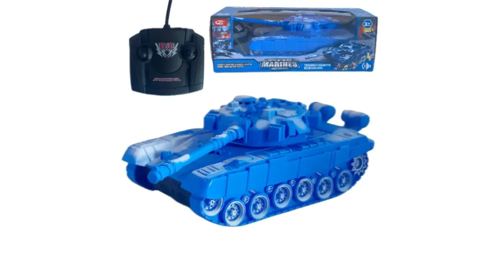Távirányítós tank fénnyel és hanggal kétféle változatban Outlet