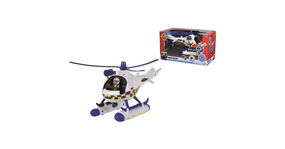 Utolsó esély Sam a tűzoltó Wallaby rendőrségi helikopter – Simba Toys