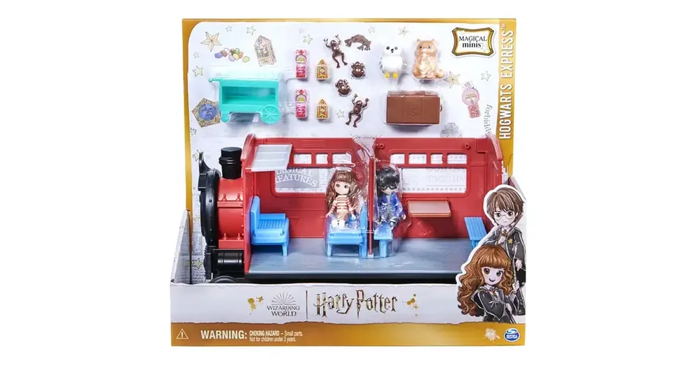 Wizarding World Harry Potter Magical Minis Roxfort Express játékszett figurákkal – Spin Master Biztonságos vásárlás