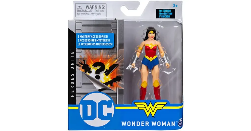 Expressz szállítás DC Comics Wonder Woman 10 cm figura meglepetés kiegészítőkkel – Spin Master