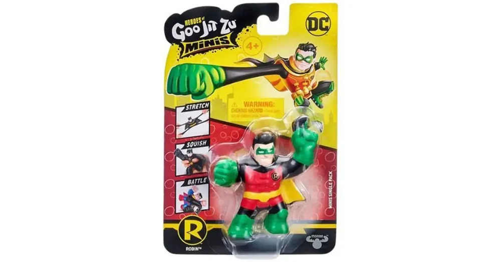 Csak ma Heroes of Goo Jit Zu Minis DC Comics Robin figura