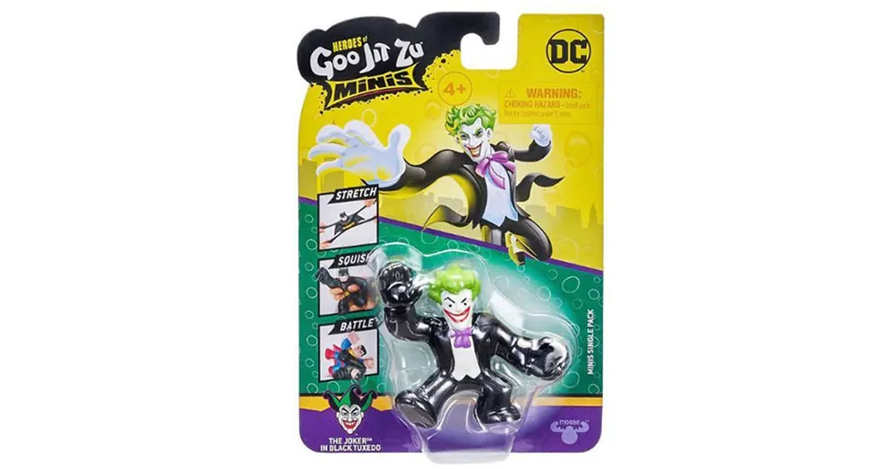 Heroes of Goo Jit Zu Minis DC Comics Fekete Joker figura Különleges ajánlat