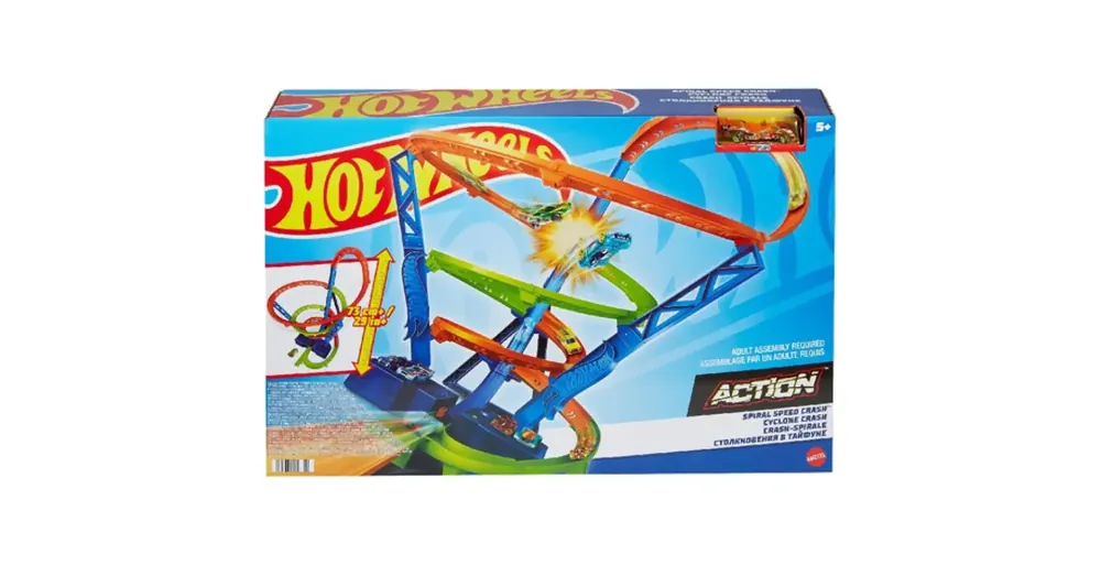 Ne maradj le Hot Wheels Szédületes ciklon játékszett – Mattel