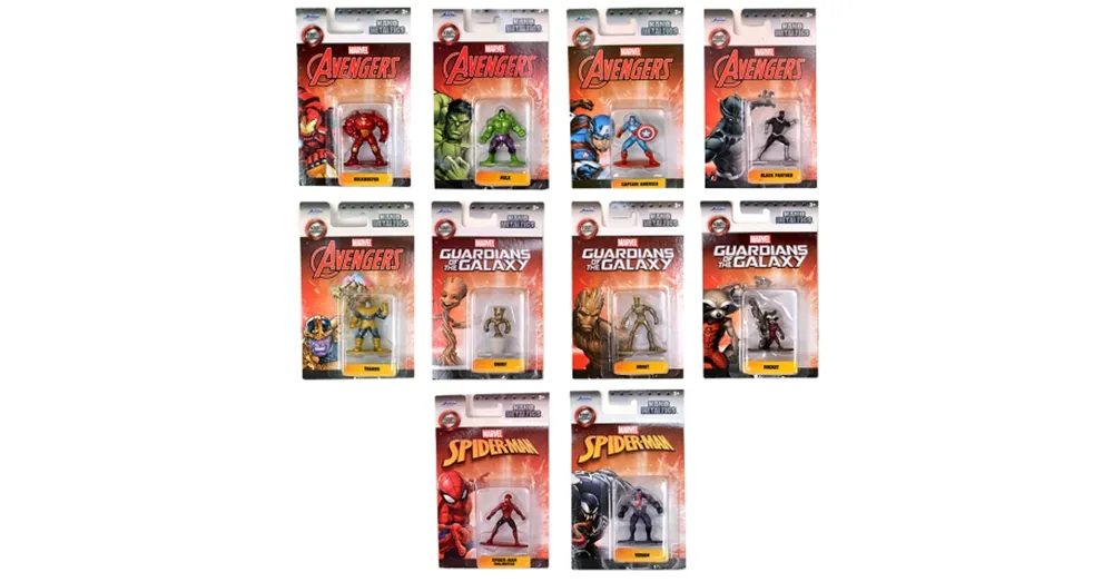 Marvel Bosszúállók Nanofigs fém figurák többféle változatban – Simba Toys Biztonságos vásárlás
