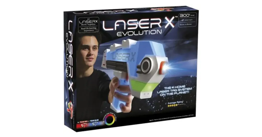 Laser-X Evolution lézerfegyver szimpla szett Biztonságos fizetés
