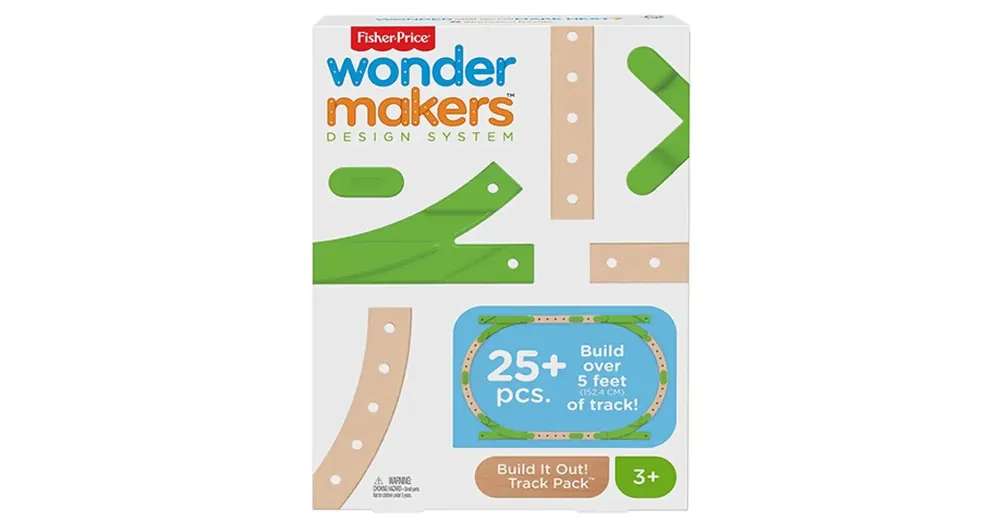 Azonnali szállítás Fisher-Price Wonder Makers pályakészítő 25 db-os – Mattel