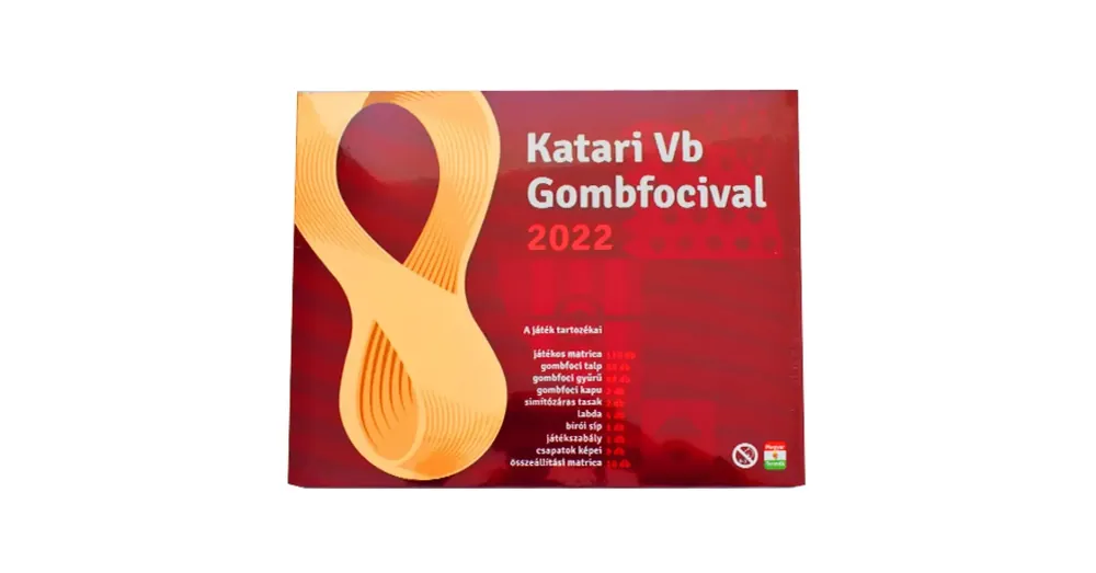 Biztonságos vásárlás Katari VB Gombfocival 2022 játék szett