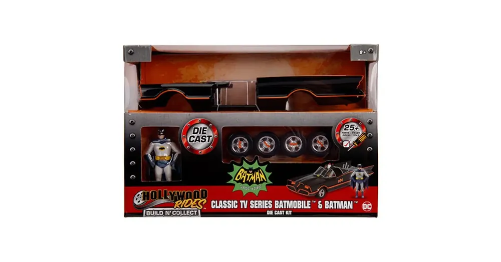 Batman Animated Classic TV Batmobile összeszerelhető fém autó 1/24 – Simba Toys Vedd meg most