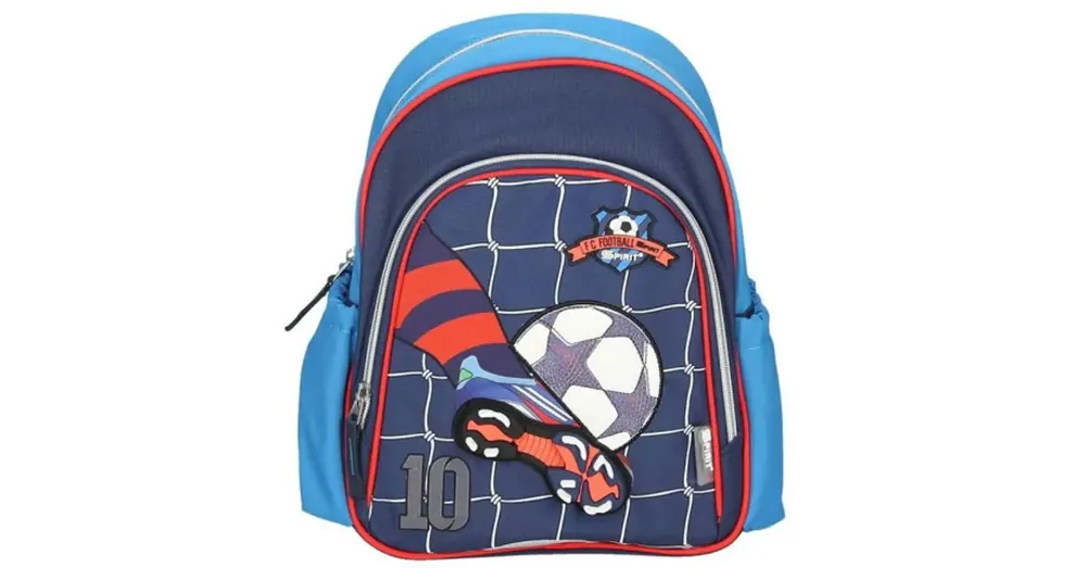 Spirit Football no.10 lekerekített iskolatáska, hátizsák 24×13×31 cm Népszerű