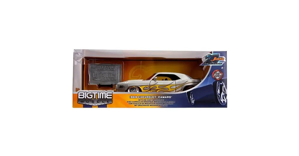 Biztonságos vásárlás 1969 Chevy Camaro fém autómodell 1/24 – Simba Toys