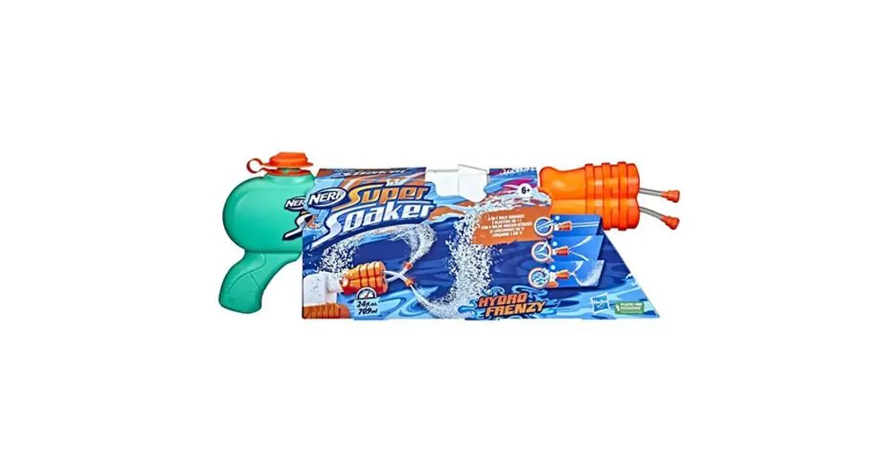 Prémium Nerf Super Soaker Hydro Frenzy vízipisztoly – Hasbro