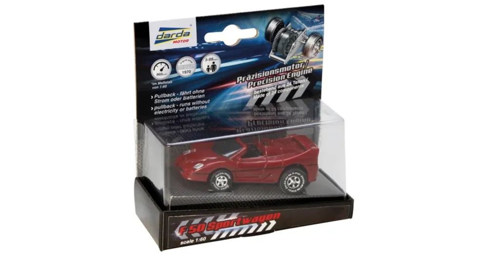 Darda F50 pályaautó hátrahúzható motorral 1/60 Szuper ajánlat