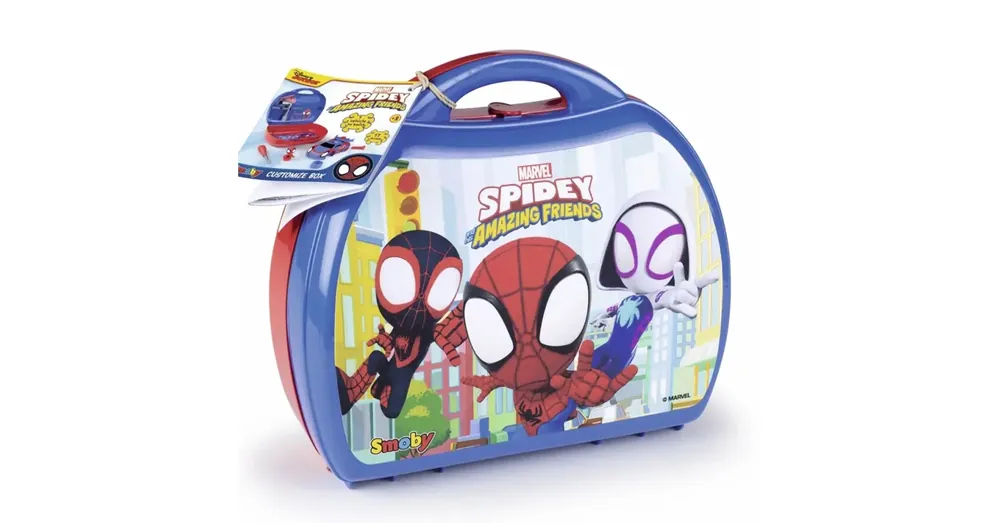 Kiárusítás Smoby Spidey összeszerelhető autó bőröndben – Simba Toys
