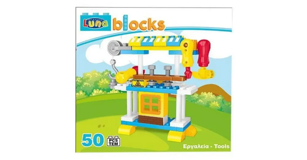 Blocks Barkácsasztal építőjáték szett 50 db-os Exkluzív ajánlat