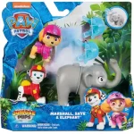 Ne maradj le Mancs Őrjárat Jungle Pups Marshall, Skye és elefánt figura szett – Spin Master