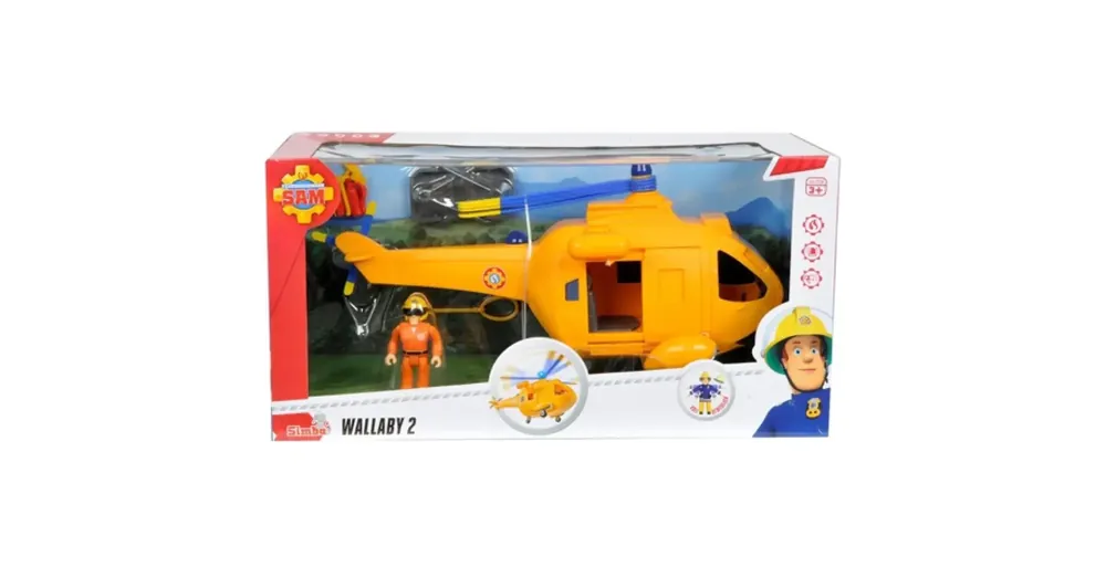 Szuper ajánlat Sam, a tűzoltó Wallaby II helikopter játékfigurával – Simba Toys