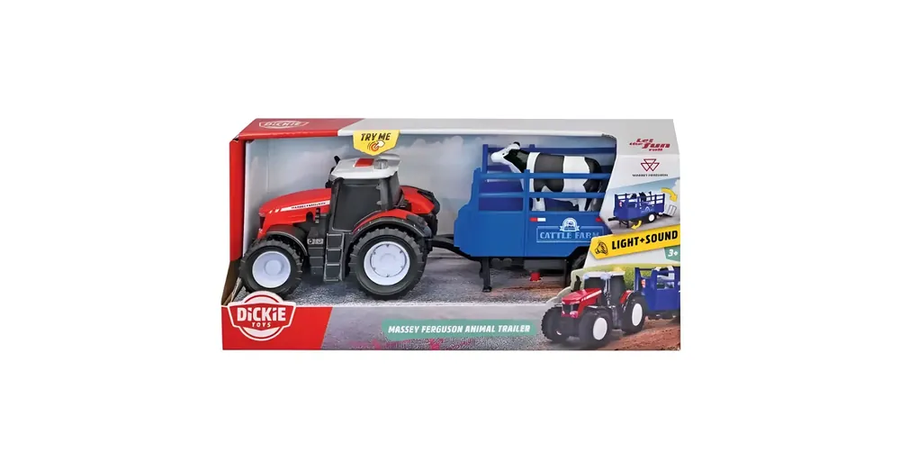 Népszerű Fendt Farm állatszállító traktor utánfutóval 26 cm – Dickie Toys