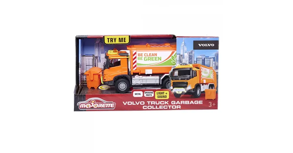 Majorette Volvo szemétszállító fénnyel és hanggal 19 cm – Simba Toys Vedd meg most