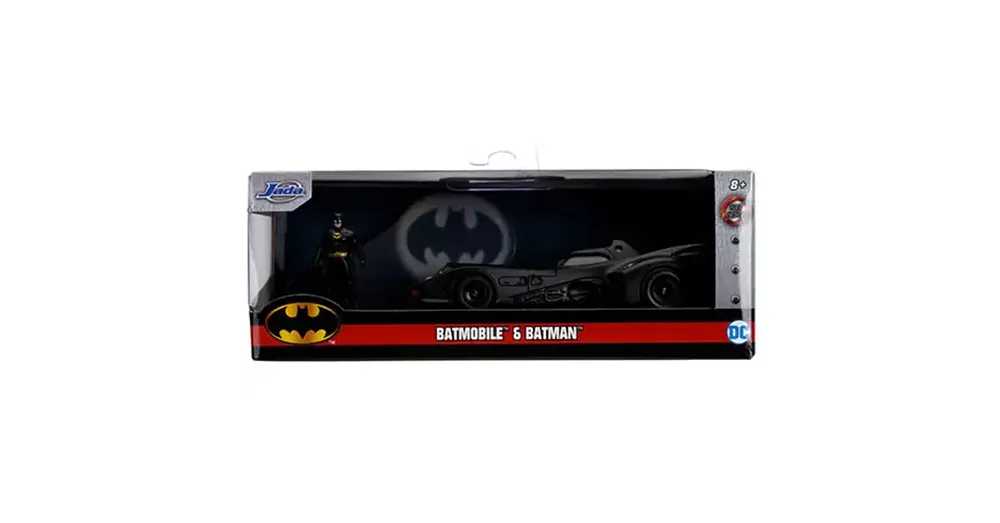 Kihagyhatatlan ajánlat DC Comics Batman figura és Batmobile autómodell 1/32 – Simba Toys