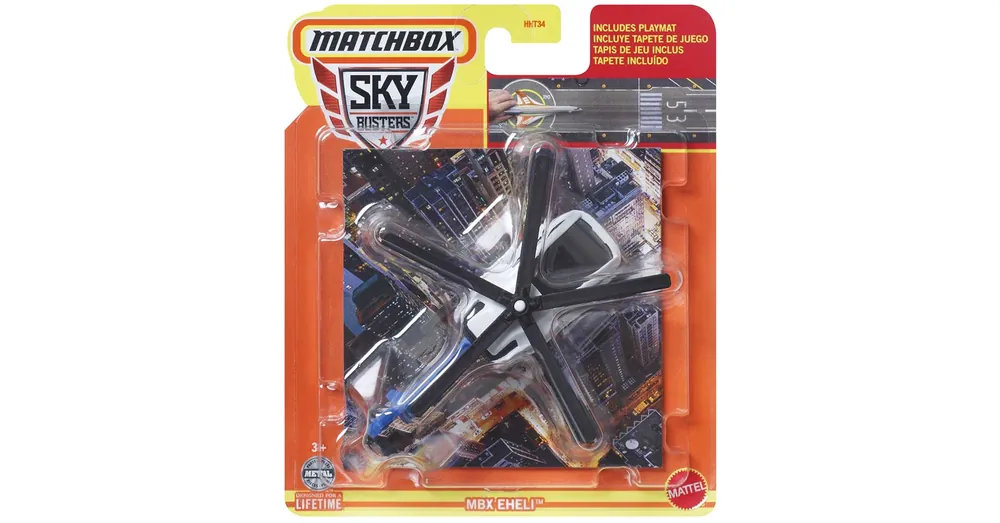 Exkluzív ajánlat Matchbox SkyBusters – MBX EHELI™ modell 1/64 – Mattel
