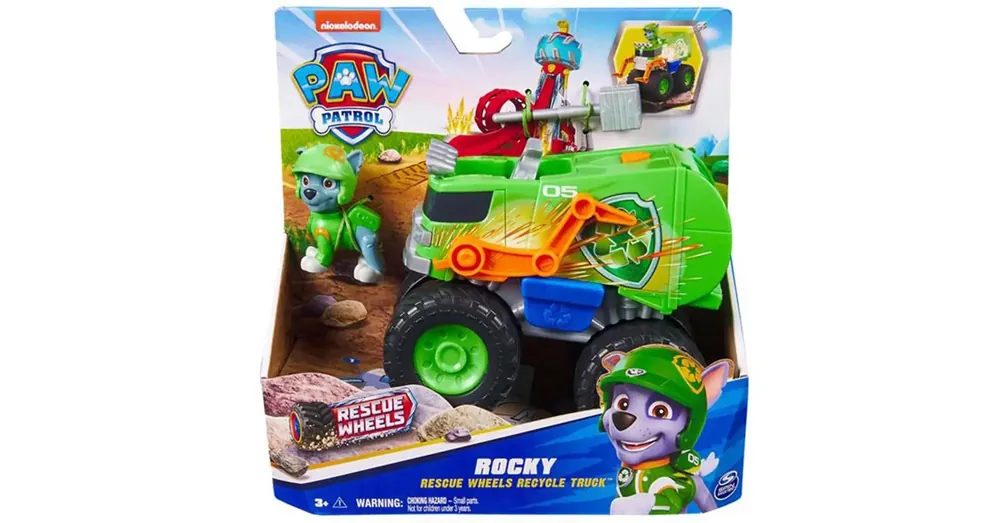 Árengedmény Mancs Őrjárat Rescue Wheels Rocky járgánya – Spin Master