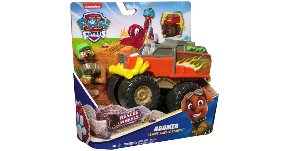 Kihagyhatatlan ajánlat Mancs Őrjárat Rescue Wheels Boomer járgánya – Spin Master