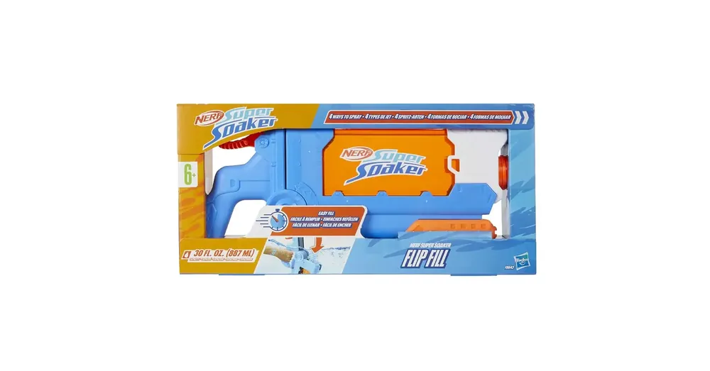 Csak ma Nerf Super Soaker Flip Fill vízipuska 887ml-es tartállyal – Hasbro
