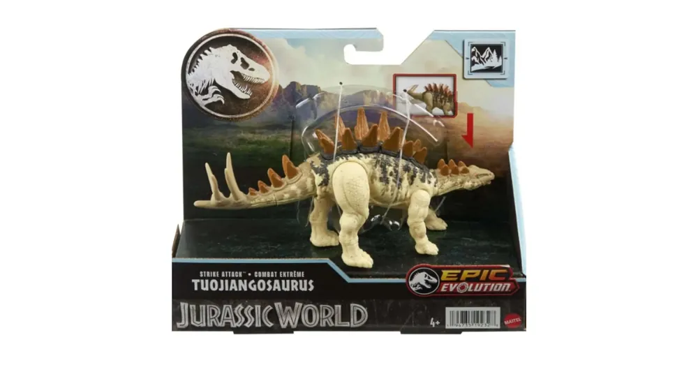Jurassic World Támadó Tuojiangosaurus dinoszaurusz figura – Mattel Árcsökkenés