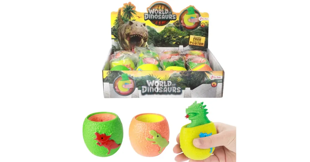 World of Dinosaurs Pop-Out nyomkodható dinoszauruszos játék Expressz kézbesítés