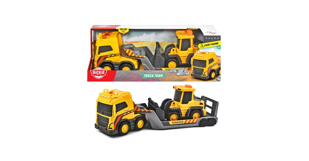 Volvo Truck Team fénnyel és hanggal – Dickie Team Azonnal elérhető