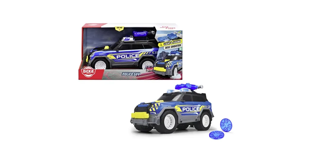 Rendőrautó fénnyel és hanggal 30 cm – Dickie Toys Azonnal elérhető